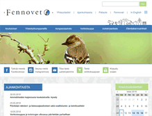 Tablet Screenshot of fennovet.fi
